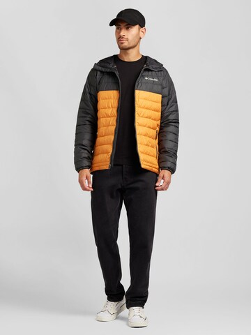 Giacca per outdoor 'Powder Lite II' di COLUMBIA in arancione