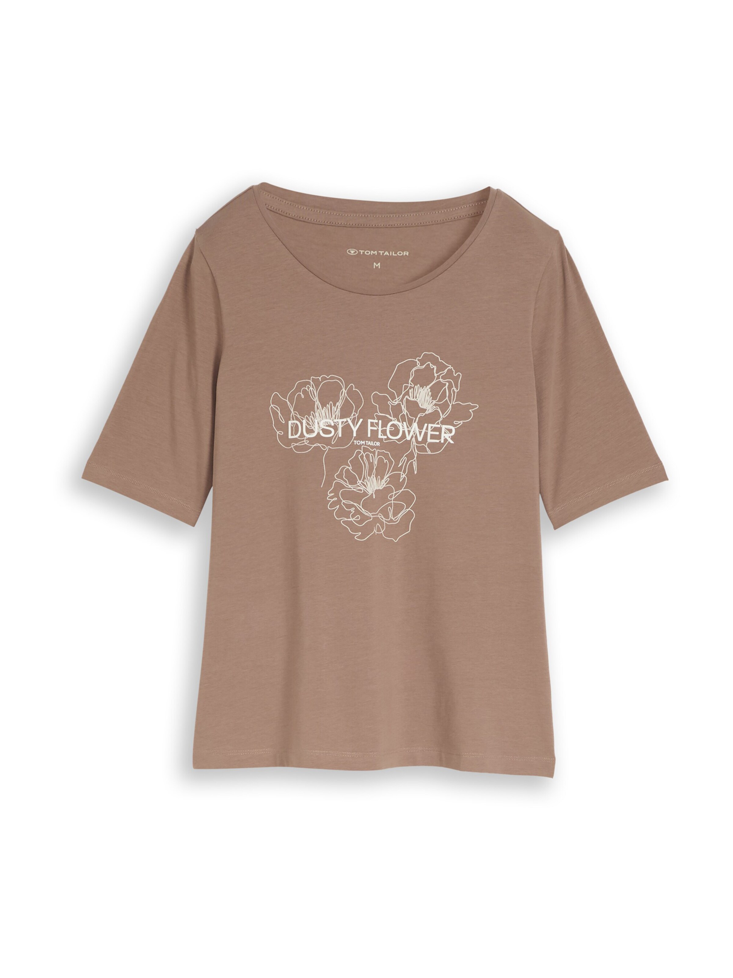 TOM TAILOR Shirt in Grey: front