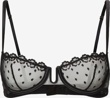 ETAM Balconette BH 'ELOA' in Schwarz: Vorderseite