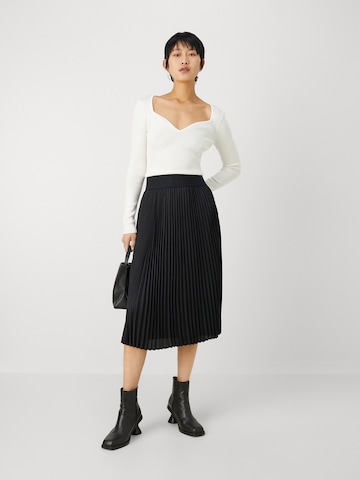 HUGO Πουλόβερ 'Satch' σε λευκό