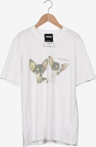 Windsor T-Shirt L in Weiß: Vorderseite