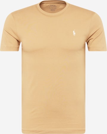 T-Shirt Polo Ralph Lauren en beige : devant