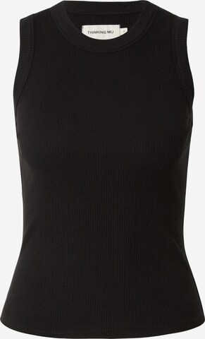 Thinking MU Top 'Juliette' in Black: front