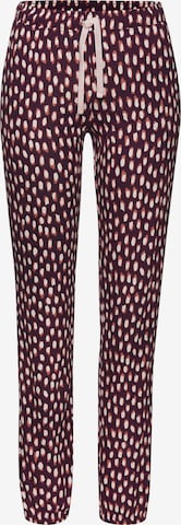 Pantaloni de pijama 'Dreams' de la VIVANCE pe roșu: față