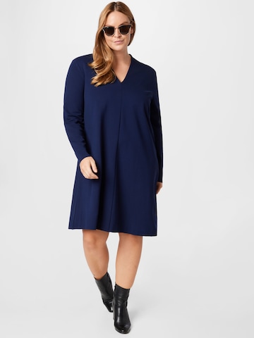 ABOUT YOU Curvy Dress 'Carina' in Blue