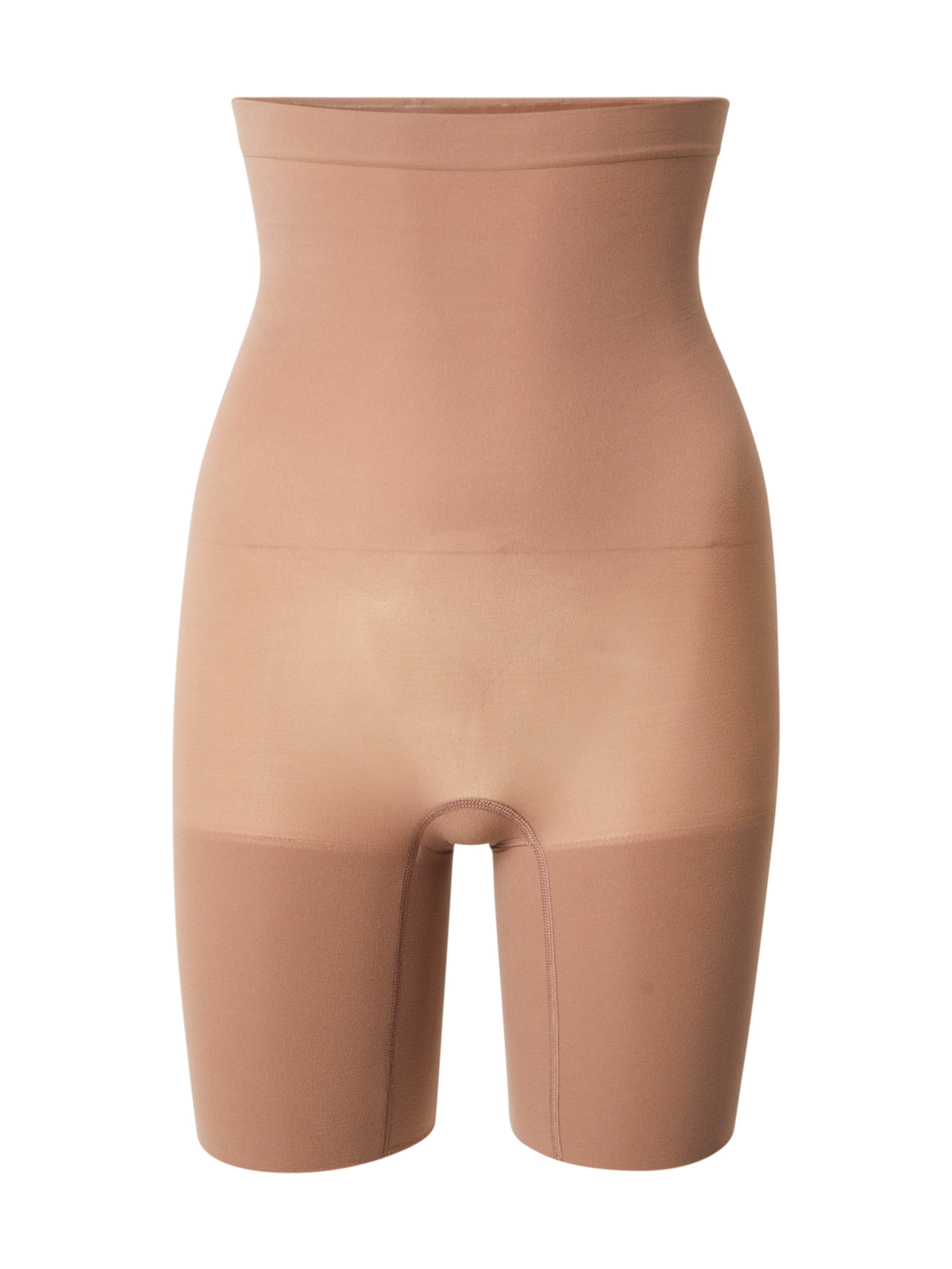 SPANX - Calças modeladoras 'Everyday' em castanho: frente