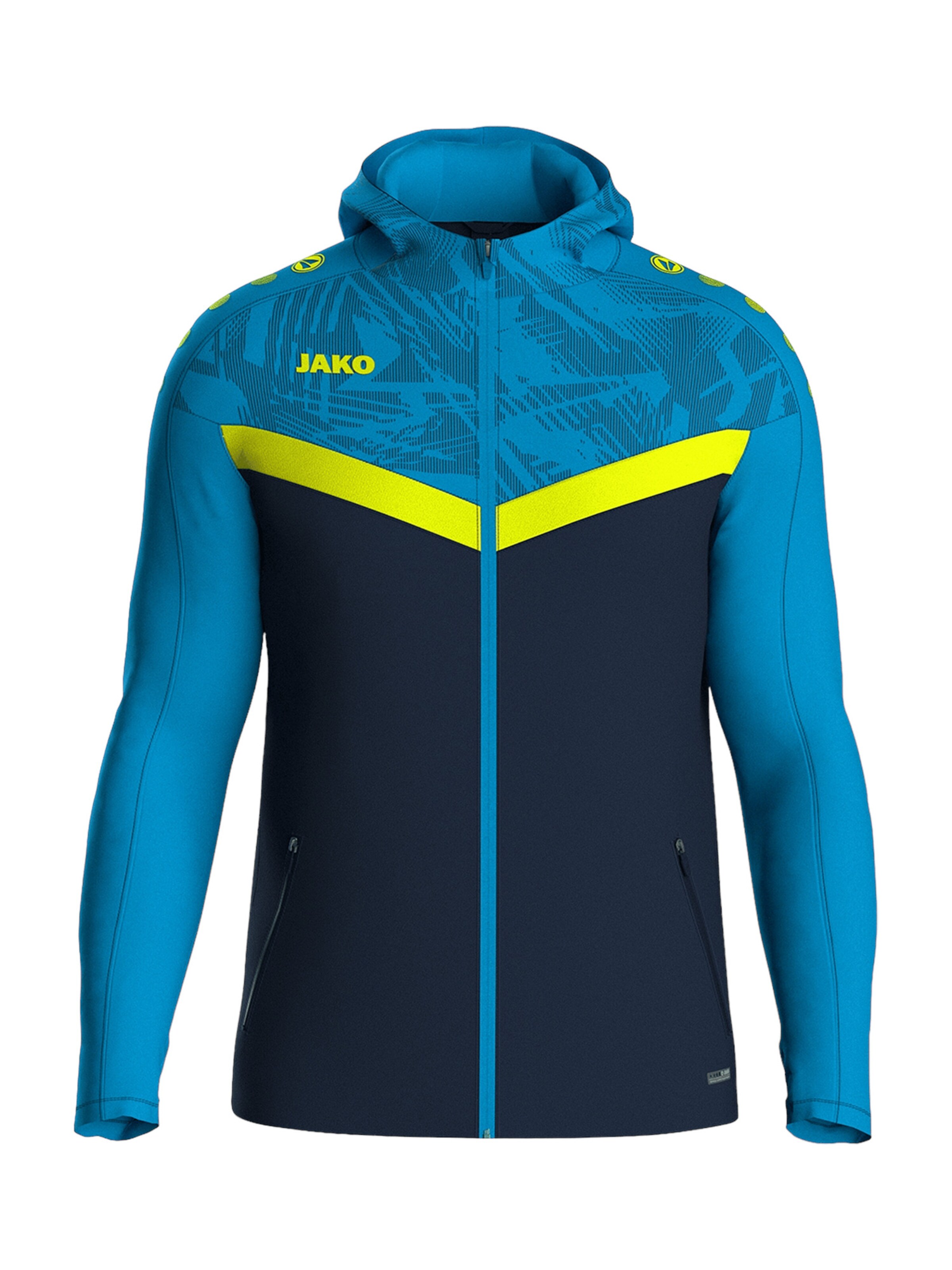 JAKO Sportjacke in Blau: Vorderseite