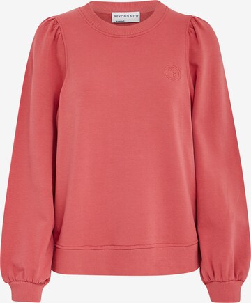 Beyond Now Sweatshirt 'Hannah' in Roze: voorkant