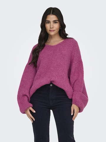 JDY Pullover 'DINEA ' in Pink: Vorderseite