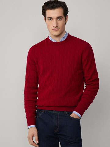 Pull-over Hackett London en rouge : devant