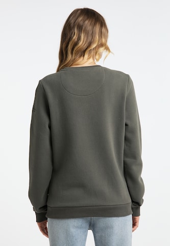 Sweat-shirt Schmuddelwedda en vert