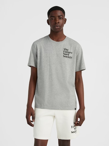 O'NEILL T-Shirt 'Future Surf' in Grau: predná strana