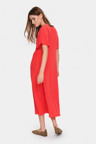 SAINT TROPEZ Kleid 'Gisla' in Rot