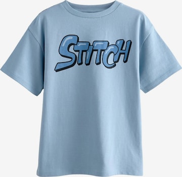 T-Shirt 'Disney Lilo and Stitch' Next en bleu : devant