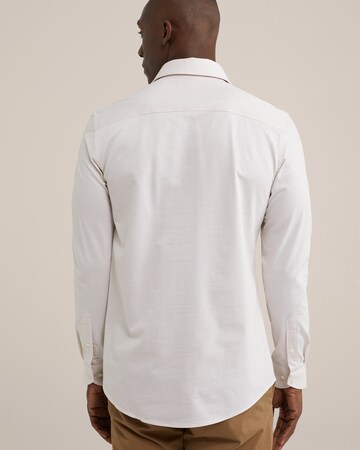 Slim fit Camicia business di WE Fashion in beige