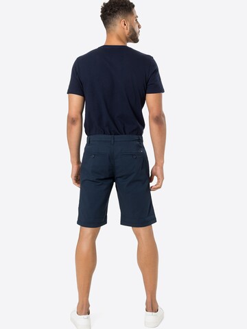 !Solid Regular Shorts in Blau