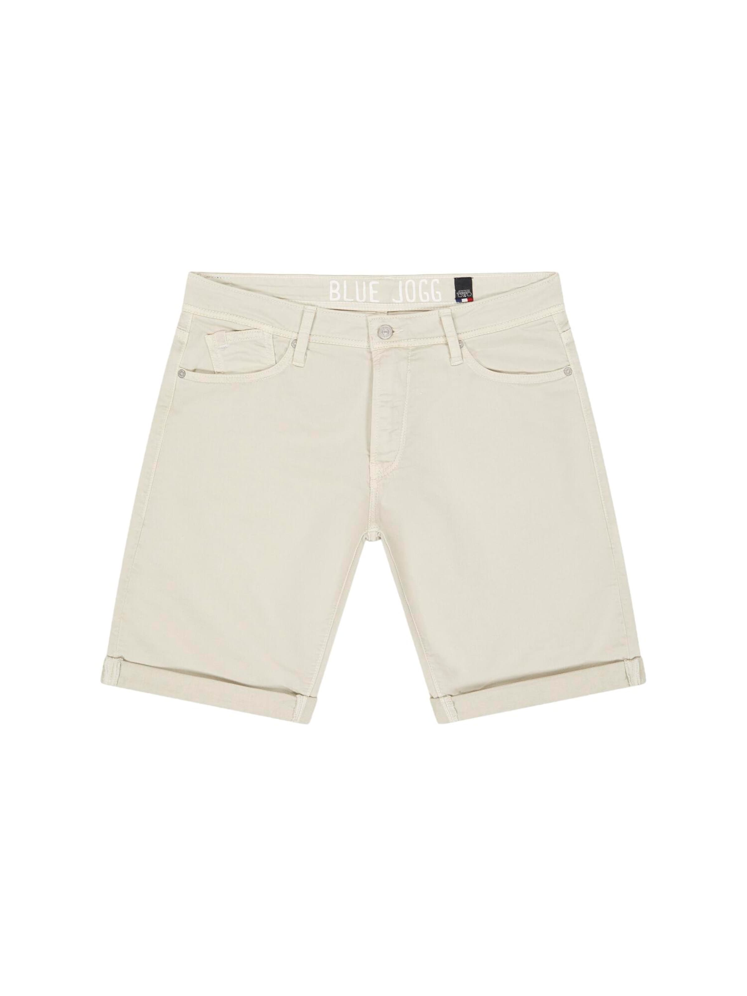 Pantalon Le Temps Des Cerises en beige : devant