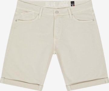 Pantalon Le Temps Des Cerises en beige : devant
