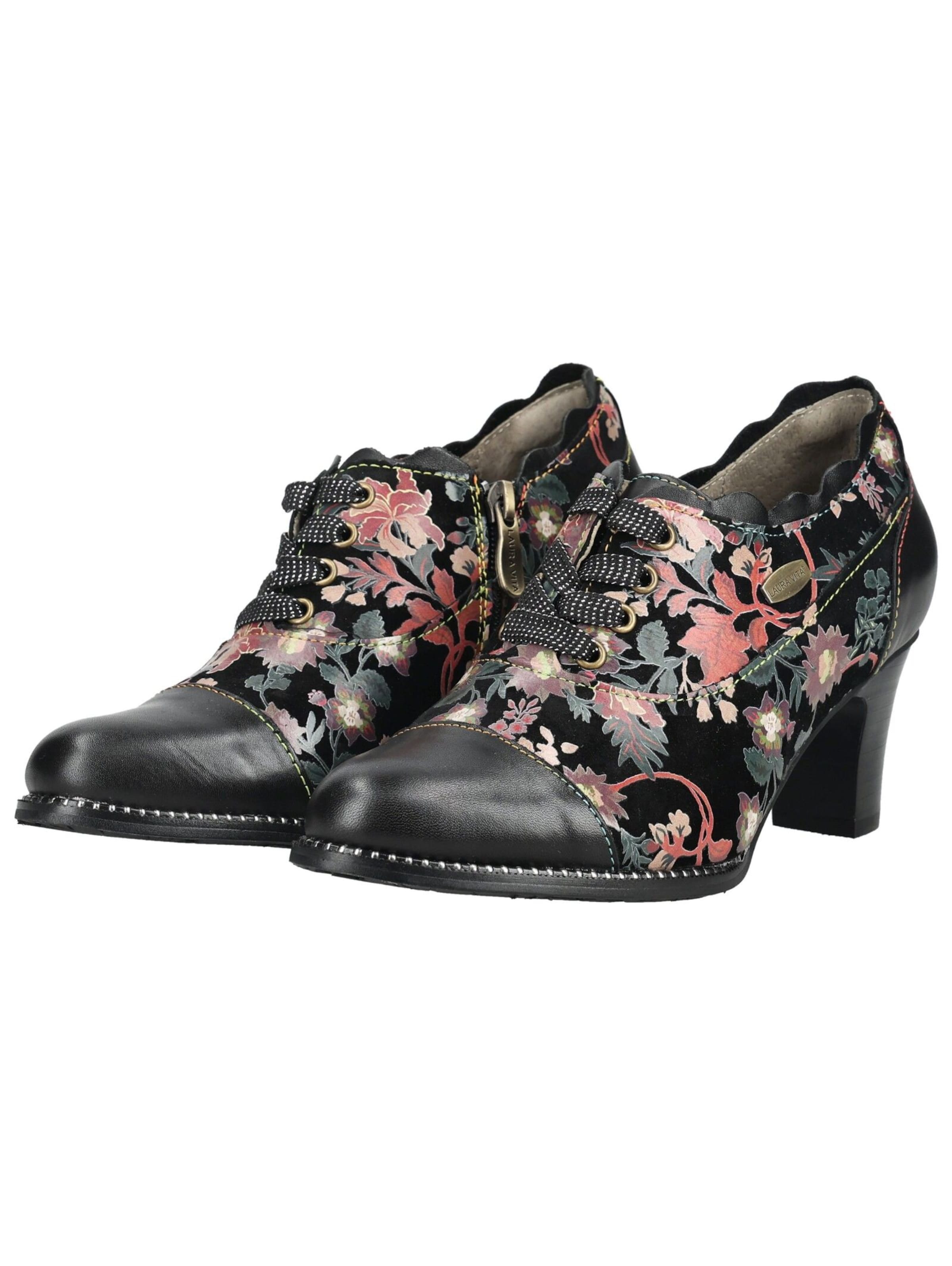 Laura Vita Pumps met hoge voorkant in Zwart