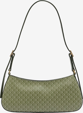 žalia Calvin Klein Rankinė ant peties: priekis