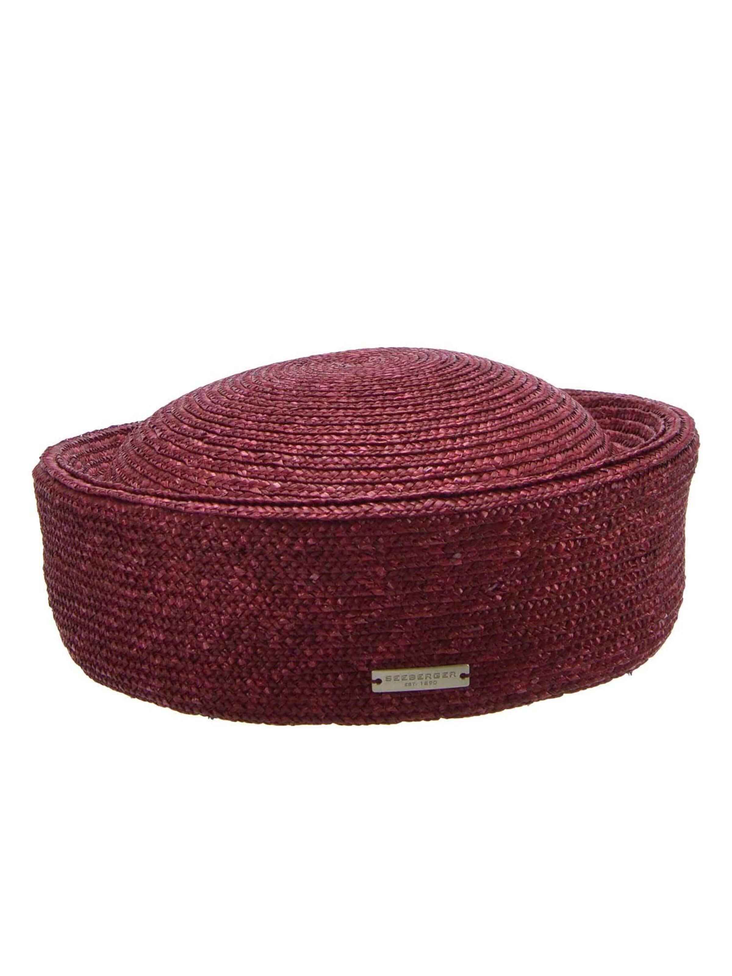 Seeberger Hat 'Hut' in Red: front