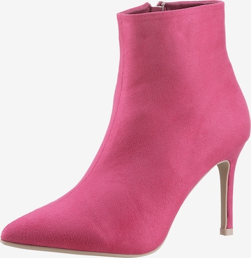 Aniston Stiefelette in Pink: Vorderseite