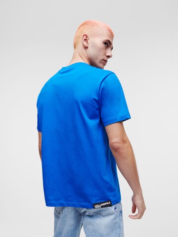Maglietta di KARL LAGERFELD JEANS in blu