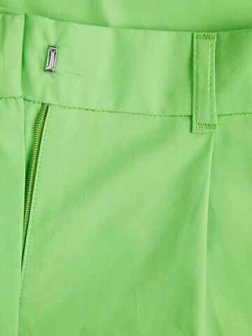 JJXX Regular Pleat-Front Pants 'Vigga' in Green