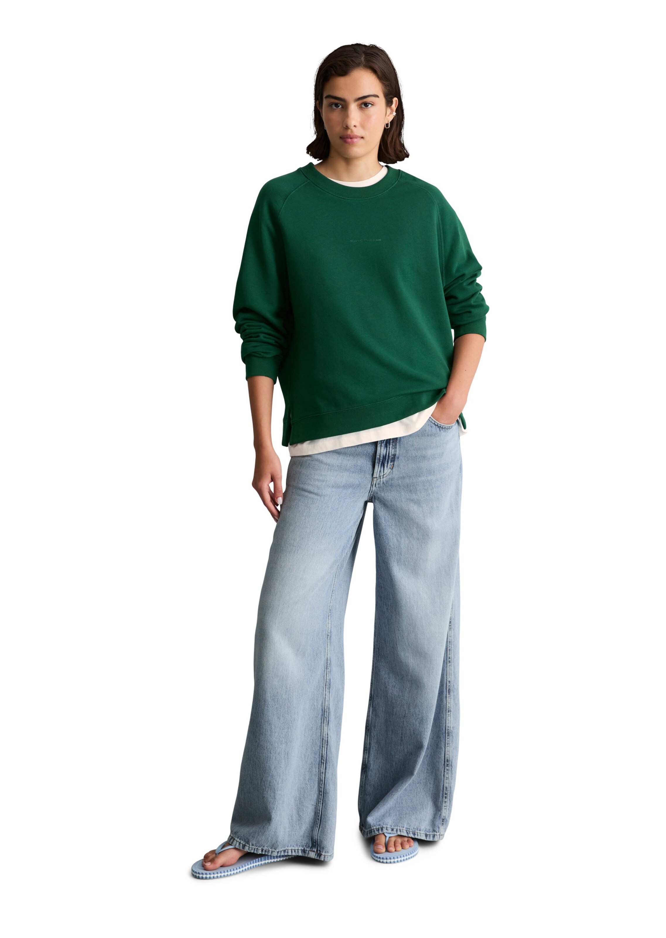 Marc O'Polo DENIM Sweatshirt in Green