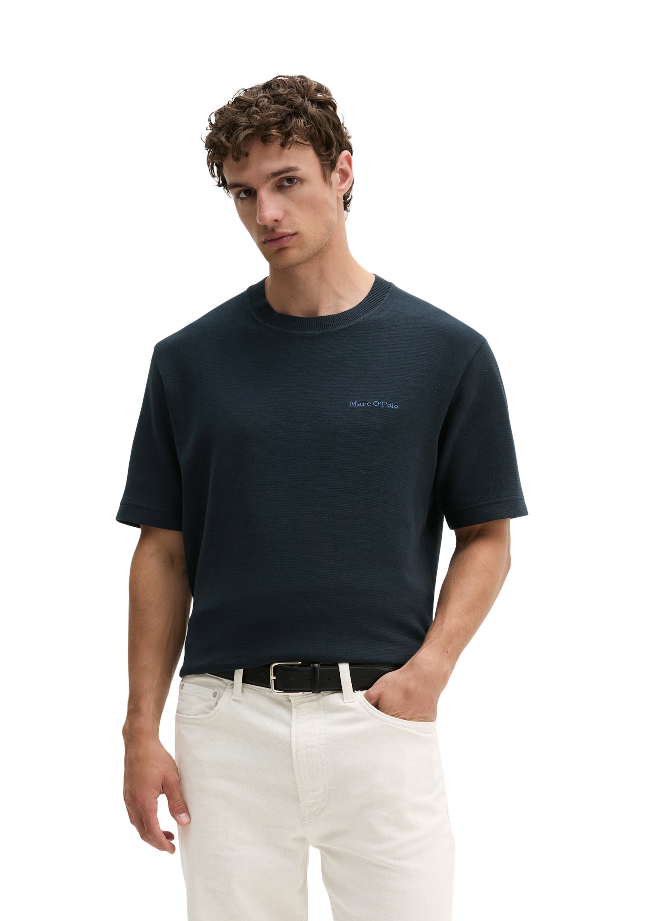 Marc O'Polo Shirt in Blue: front