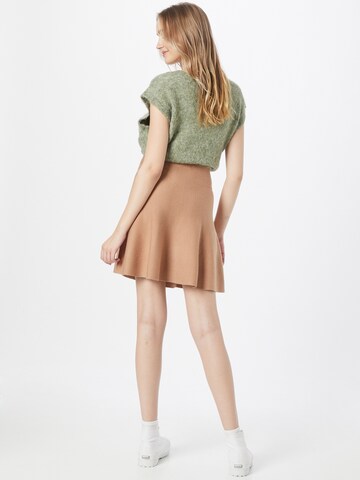 ONLY Skirt 'NEW DALLAS' in Beige