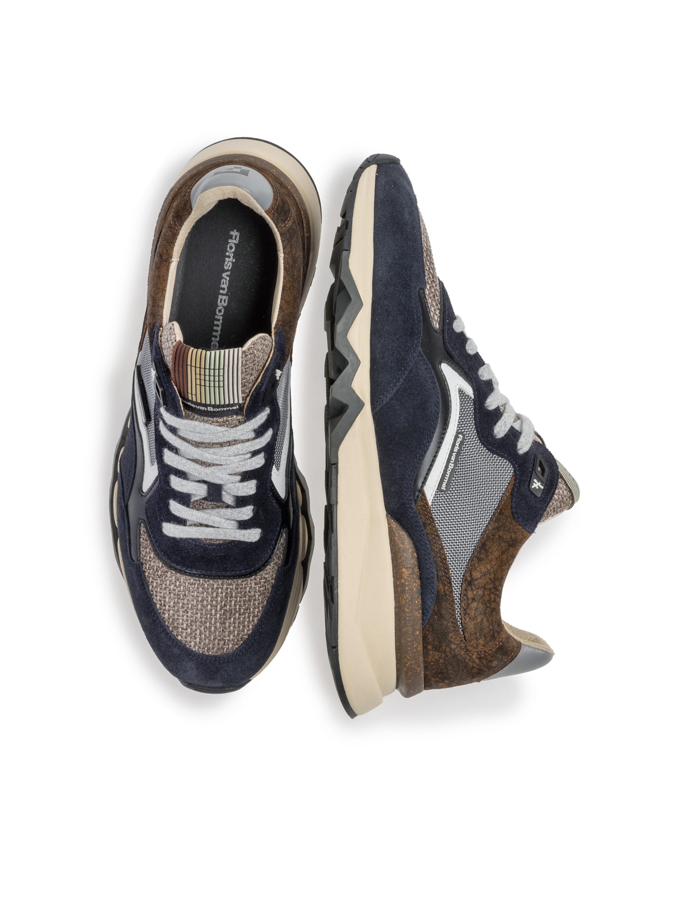 Floris van Bommel Sneakers 'De Zager 05' in Blue