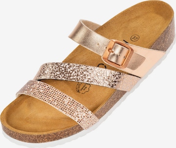 Mule 'Chios' Palado en rose : devant