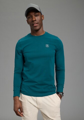 DELMAO Shirt in Grün: Vorderseite