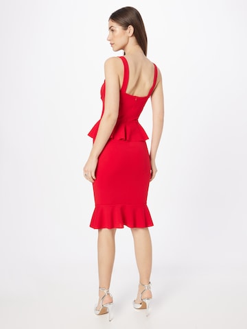 WAL G. - Vestido 'JACE' en rojo