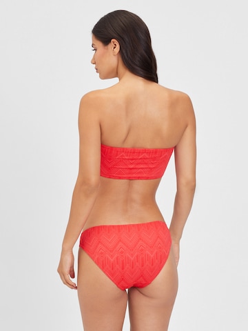 BUFFALO - Bandeau Biquíni em vermelho