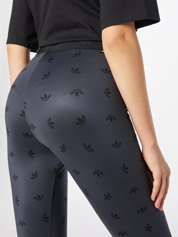 ADIDAS ORIGINALS Skinny Leggings ' High Waist Allover Print' - szürke