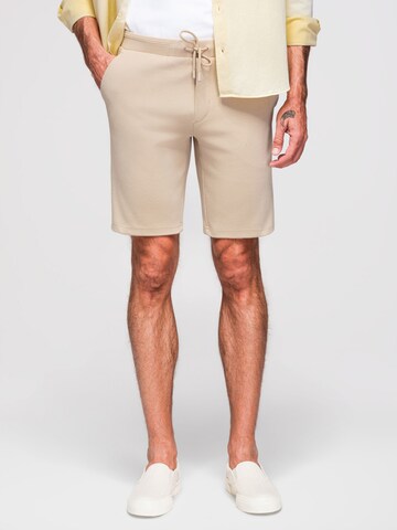 Slimfit Pantaloni sportivi di Ombre in beige