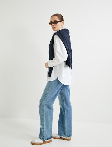Koton Wide leg Jeans in Blue