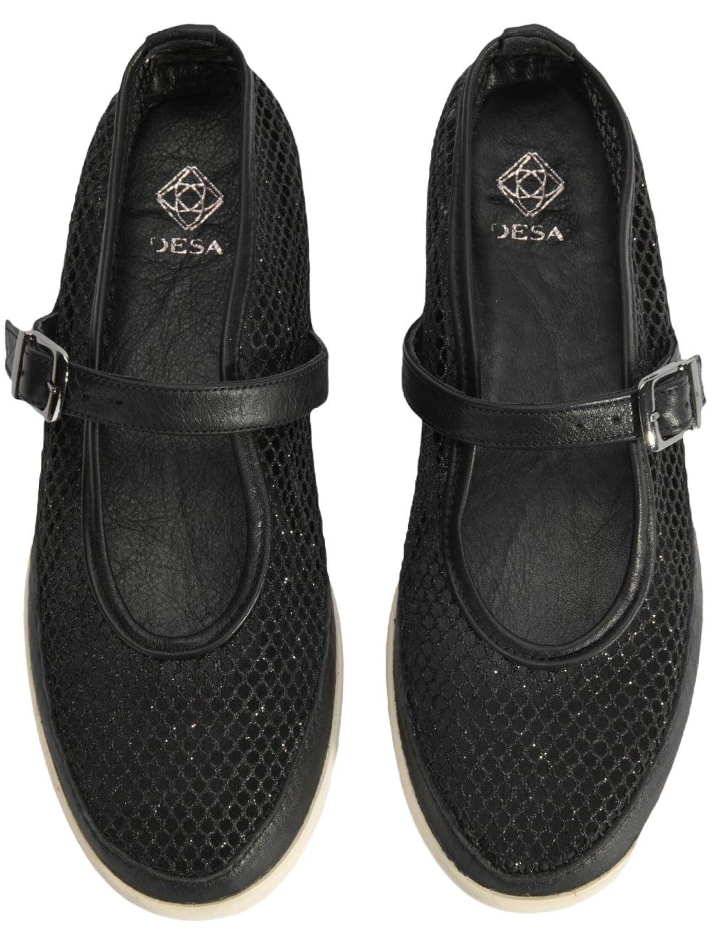Desa - Zapatillas 'Slip-Ons' en negro