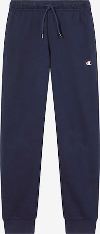 Effilé Pantalon Champion Authentic Athletic Apparel en bleu : devant