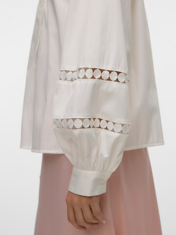 VERO MODA Bluse 'VMJANNI' in Weiß
