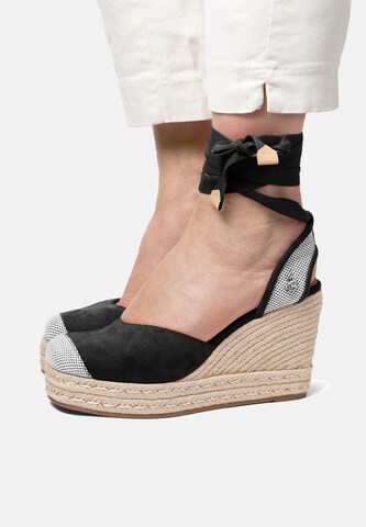 U.S. POLO ASSN. Sandaal 'STEFY001W/5HT2' in Zwart