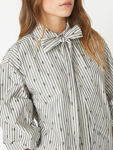 co'couture Blouse 'Trixie' in Grijs