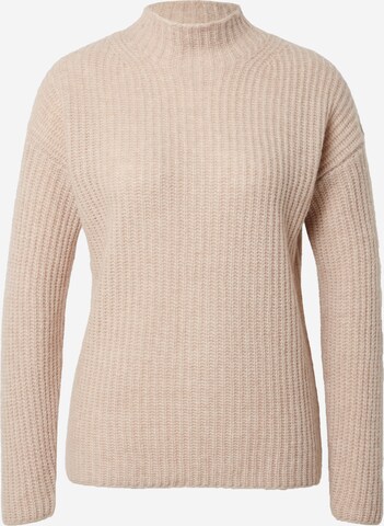 HUGO Sweater 'Sandricky' in Beige: front