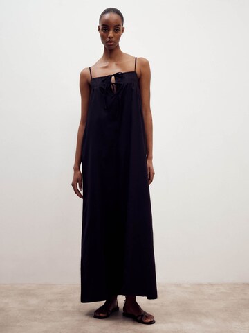 ABOUT YOU x Marie von Behrens Summer Dress 'Tara' in Black