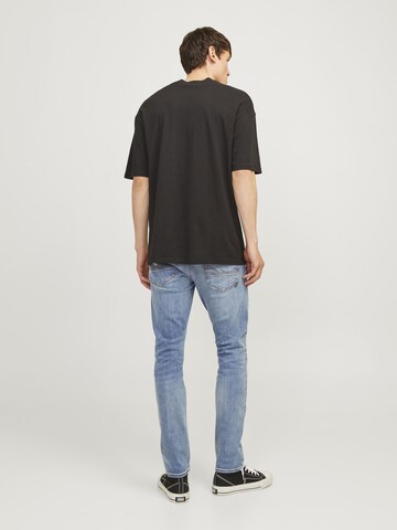 JACK & JONES Slimfit Jeans 'JJIGlenn JJFox' in Blau