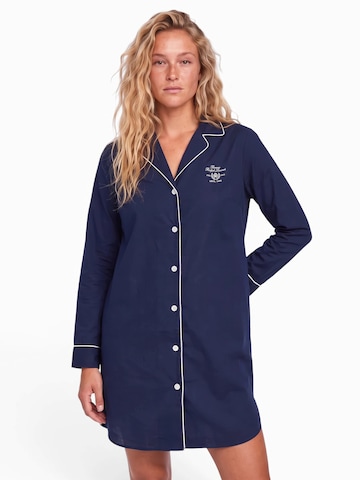 Cămăşi de noapte de la Lauren Ralph Lauren pe albastru: față