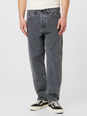 Tapered Jeans 'Newel' de la Carhartt WIP pe gri: față