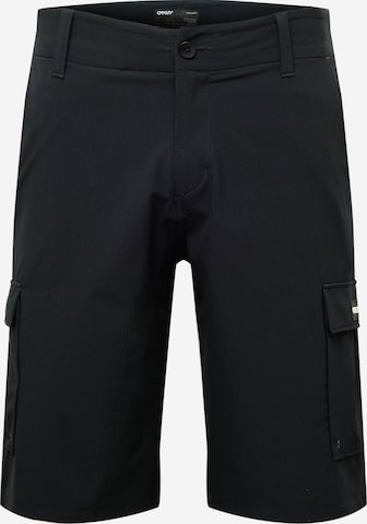 OAKLEY Outdoorové nohavice - Čierna: predná strana